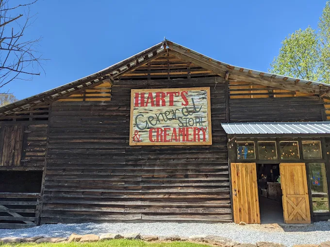 Hart's General Store and Creamery in Lenoir, NC